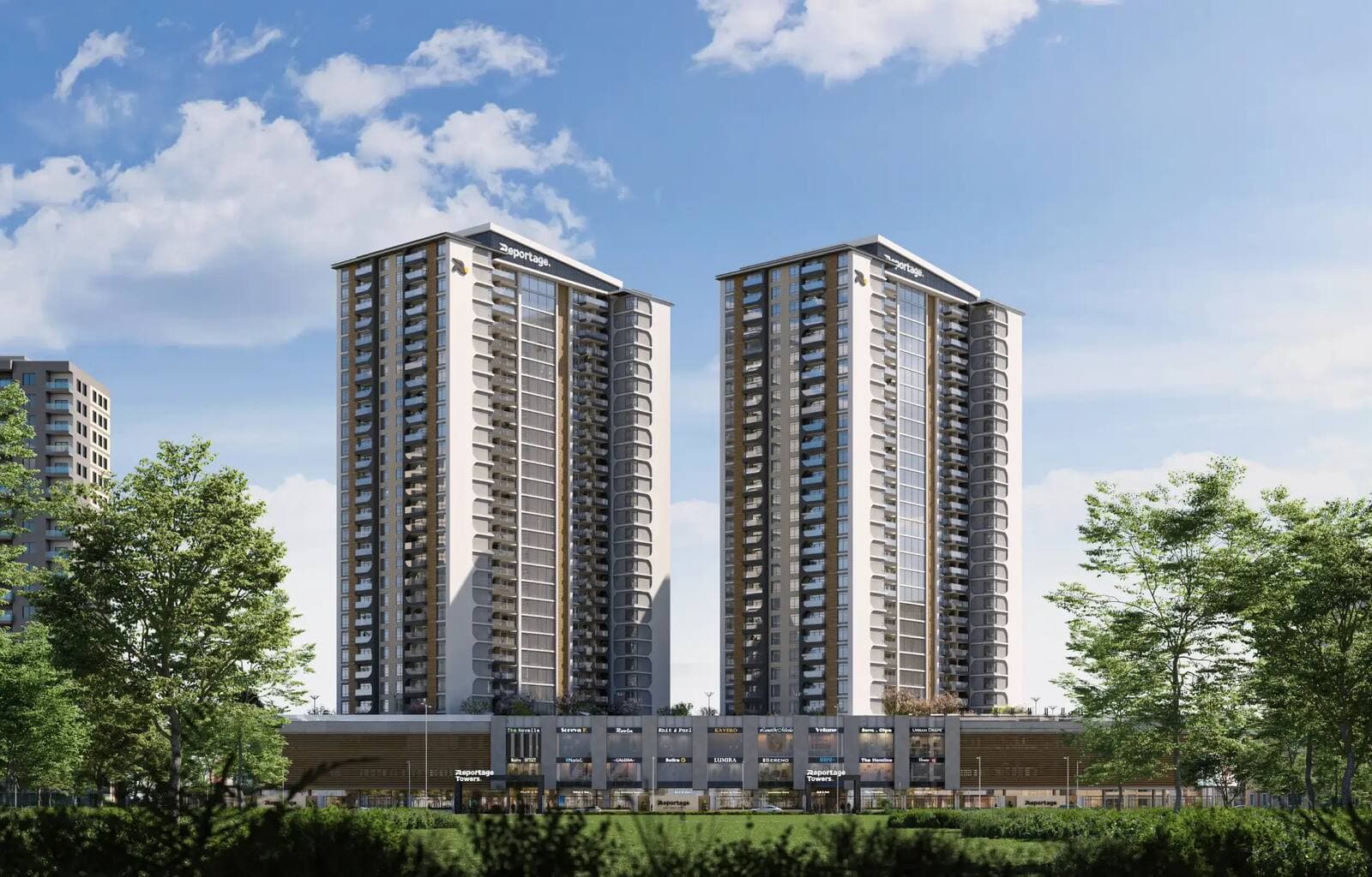 Reportage Towers twin high-rises in Addis Ababa