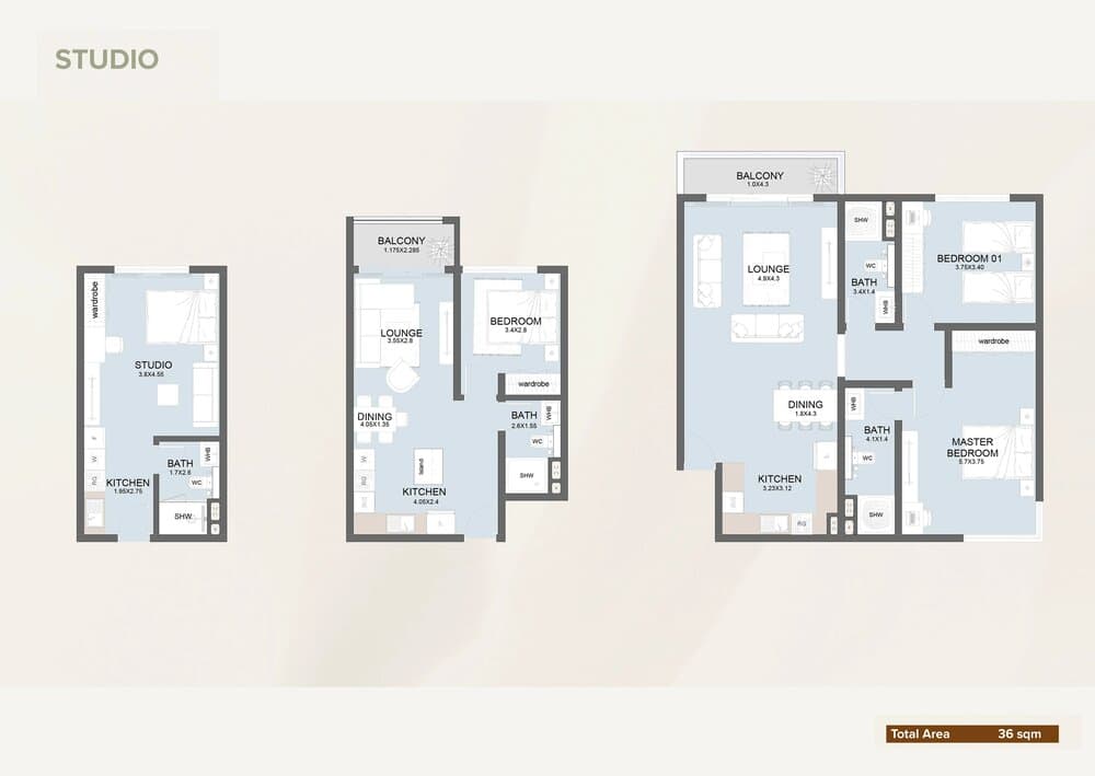 Studio floor plan